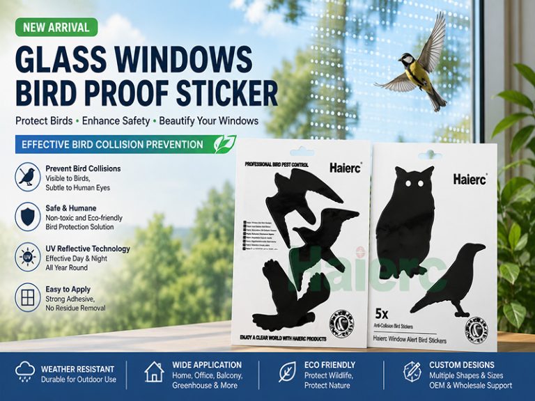 Glass Windows Bird Proof Sticker | Haierc PCO